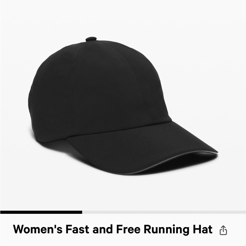 Lululemon woman’s fast and free running hat